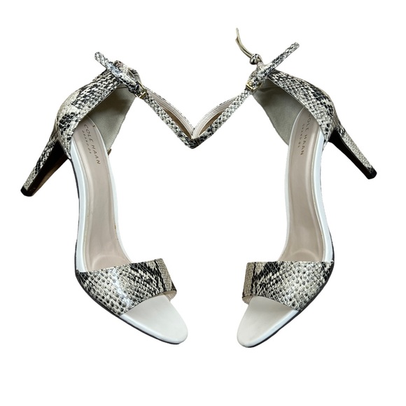 Cole Haan Women's Clara Grand OS Snake High Heel Sandal Size 8 - Picture 2 of 11